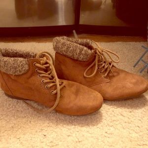 Suede Booties